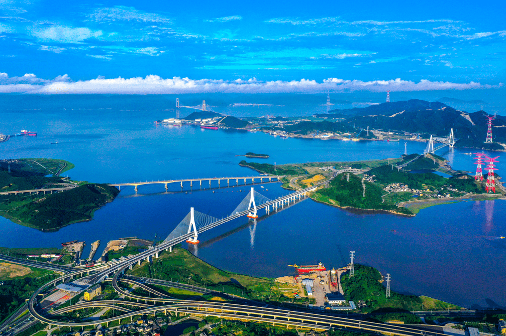舟山这两座大桥被世界看见!_桥梁_工程_岛屿