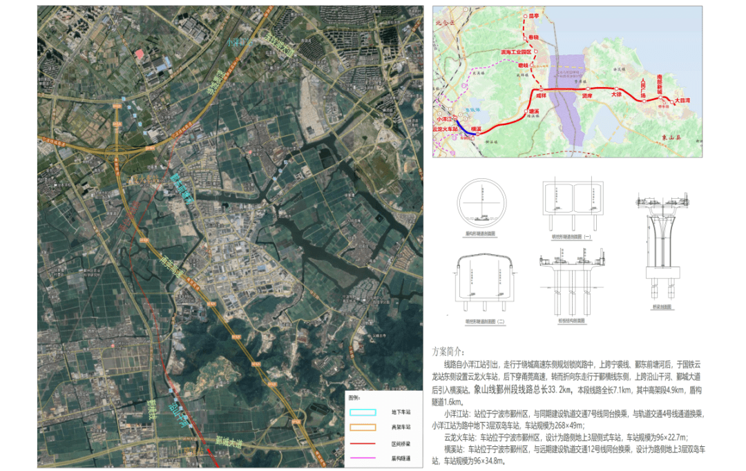 公示来了!宁波又添一条新铁路!今后去这里更方便…_鄞州_火车站_km