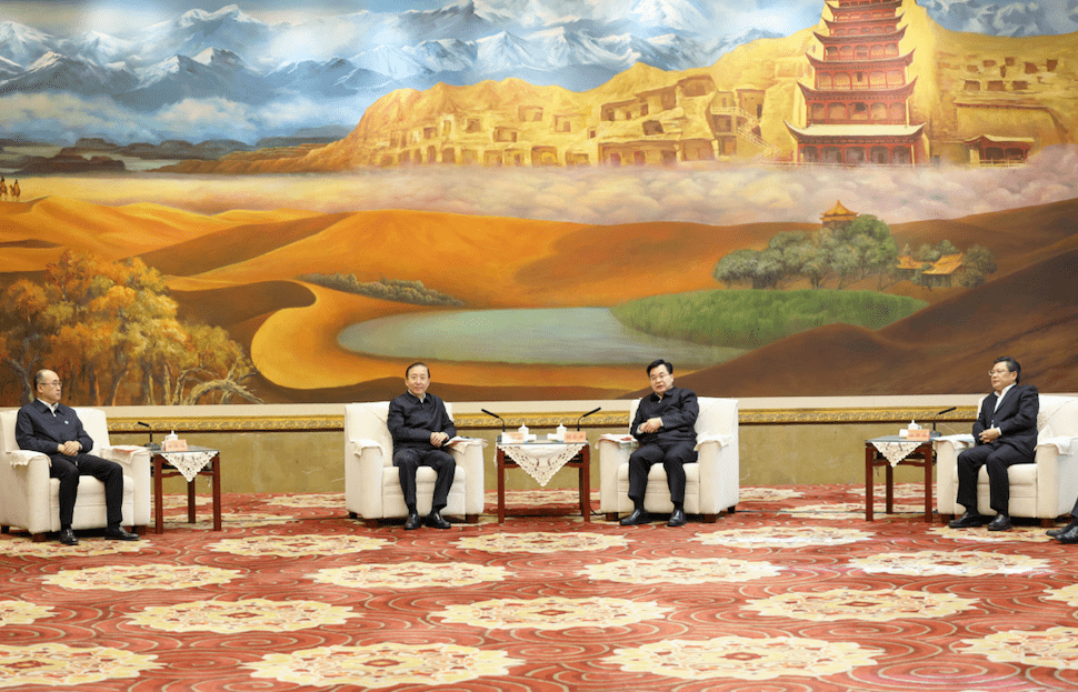 辛保安董事长与甘肃省委书记胡昌升、省长任振鹤会谈_电力_保障_发展