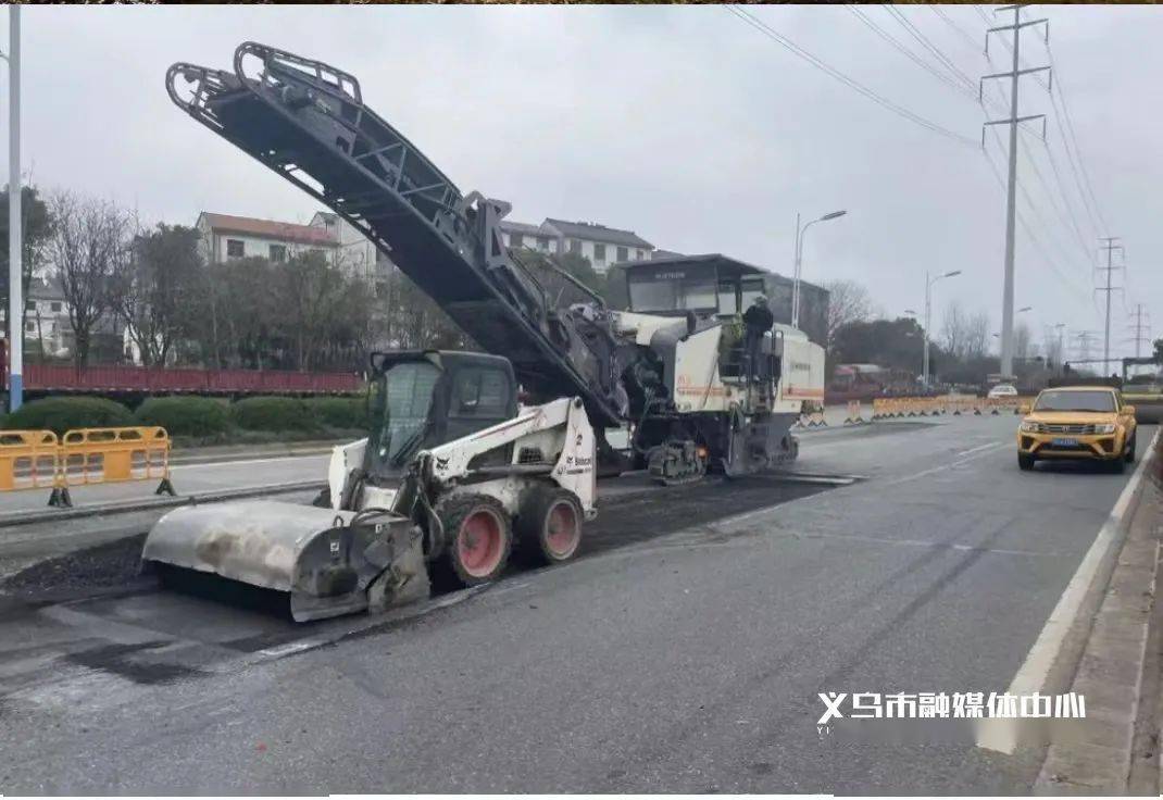 义乌这条道路恢复畅通!_大道_五洲_路面