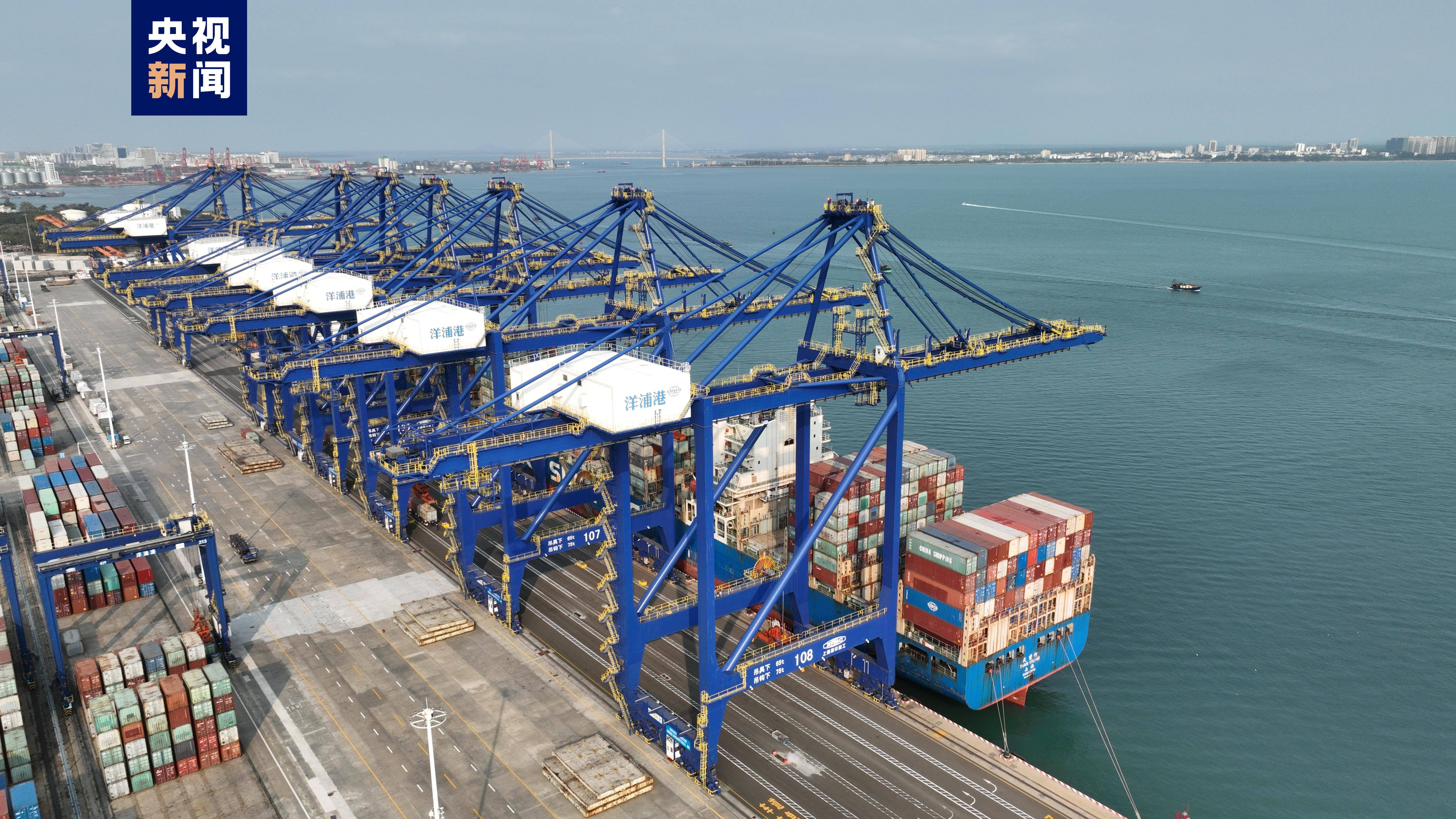 海南洋浦国际集装箱码头今年前两月完成26