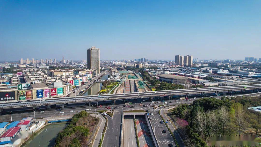 青墩塘高架进展迅速!常熟最新城建实探!_实景图_项目_工程