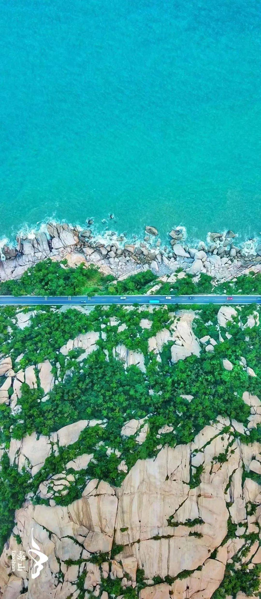 rd在青岛想沿路看最极致的海,还是要来崂山这条环海公路