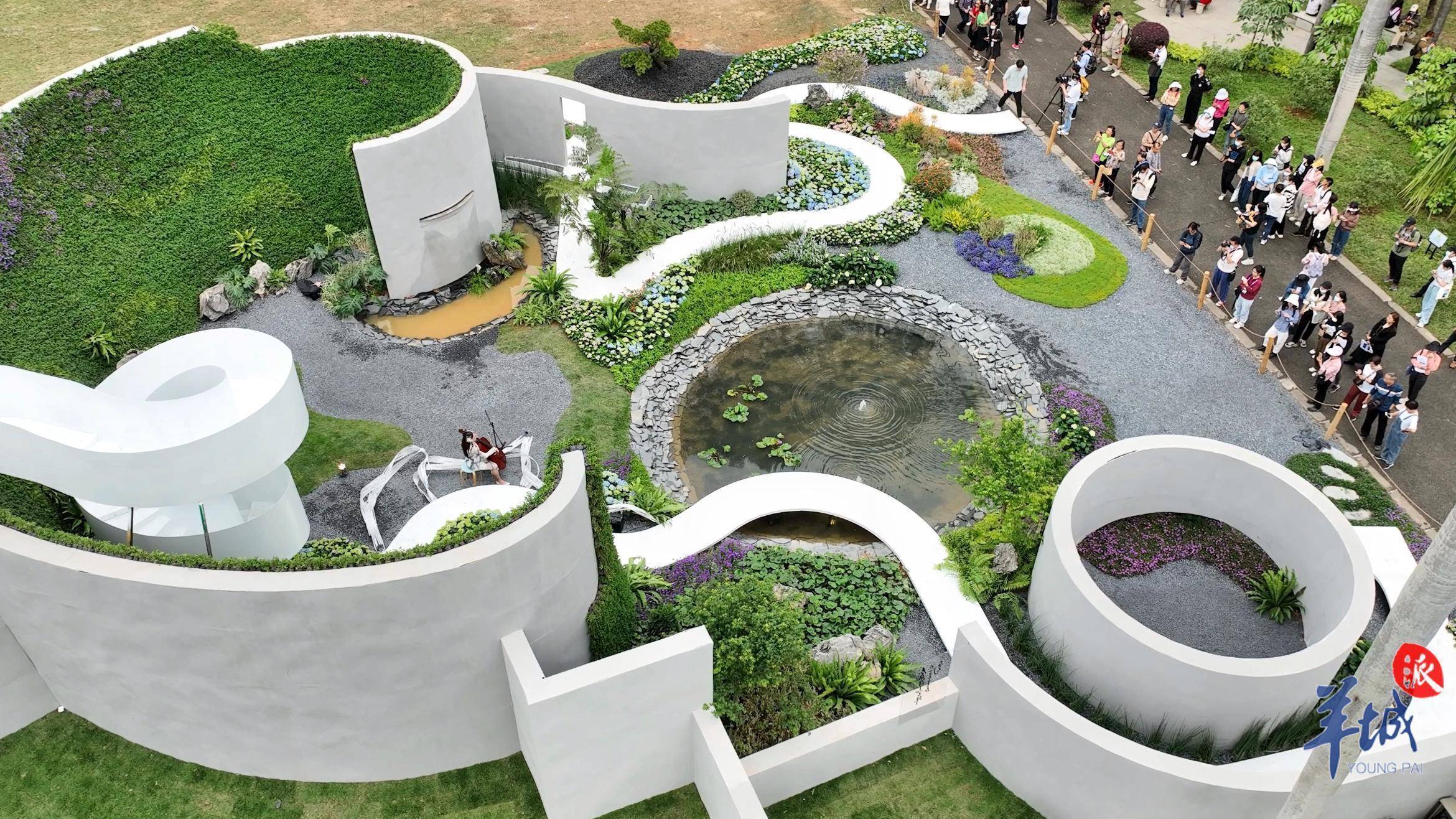 图集| 记者提前探营广州园博会:漫步园林观雅景,绣球簇拥广州城_云道