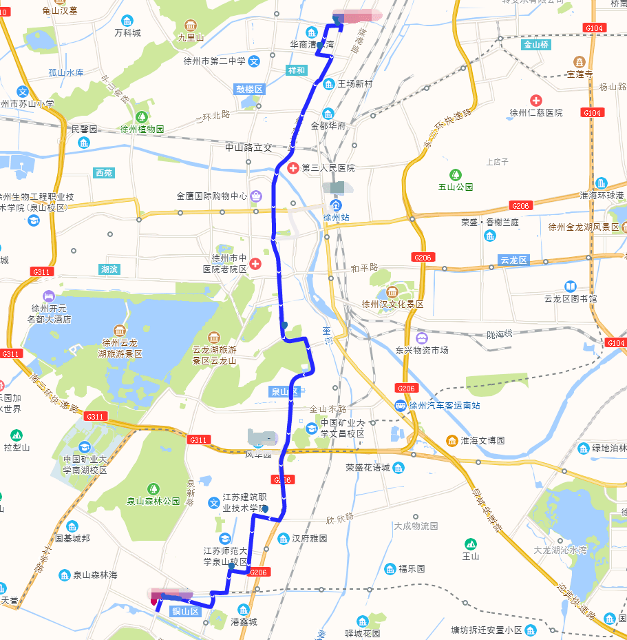 今起，徐州公交开通新线路啦~