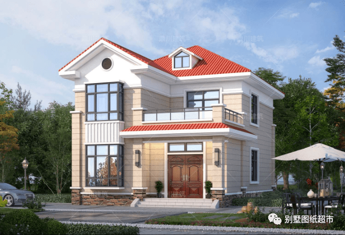 8套二层别墅,户型都带大露台,经济实用,包工头都无法抗拒的户型_生活