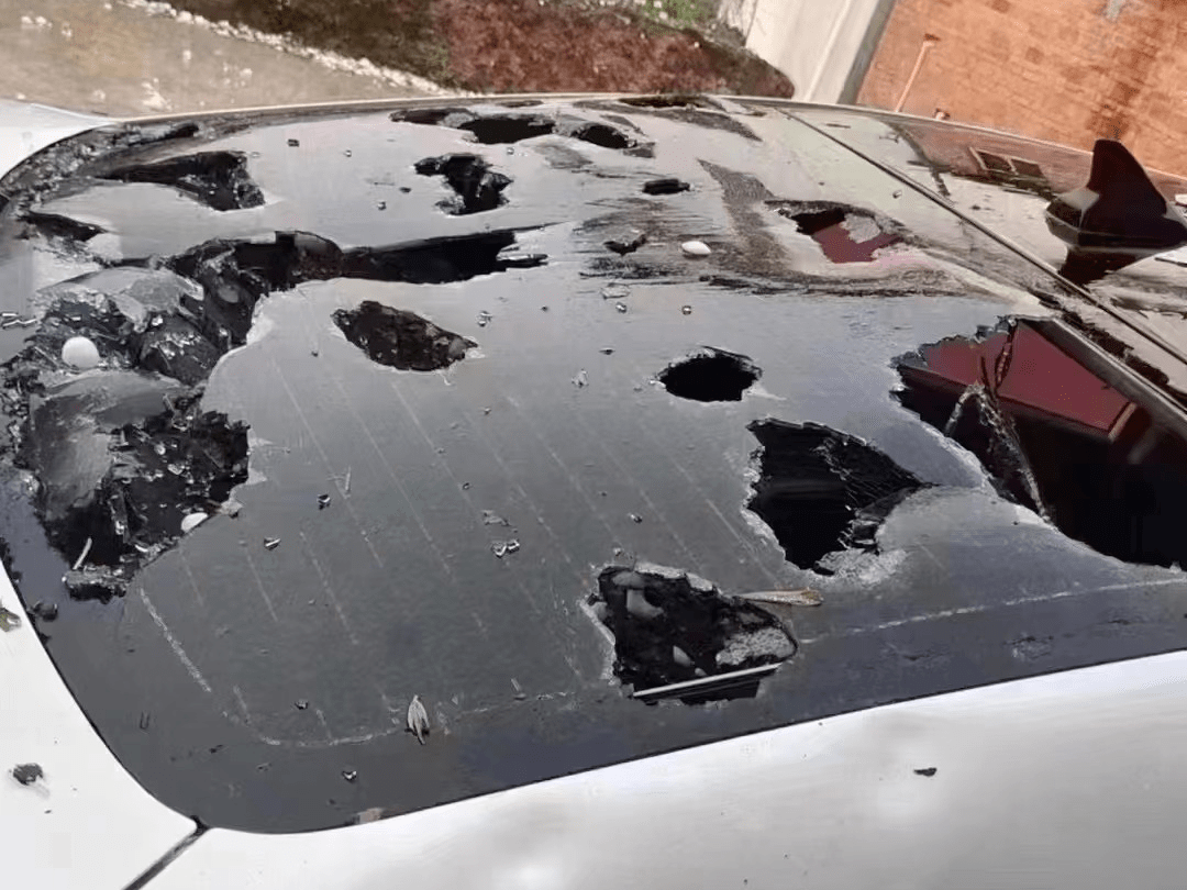 下冰雹了!潮南接下来