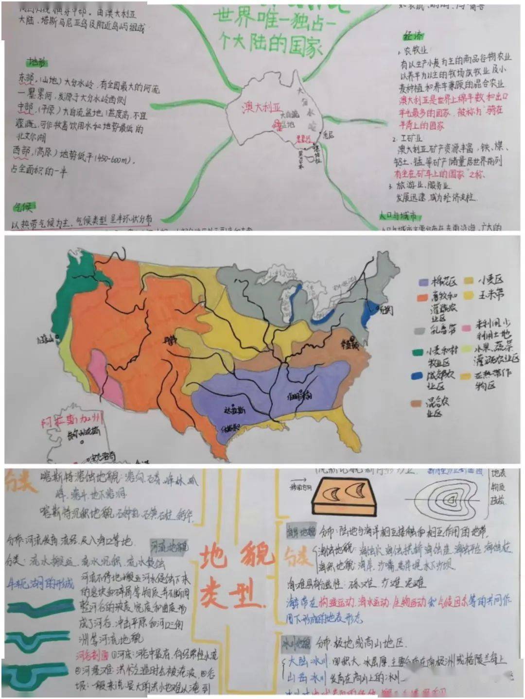 【地理园地,以赛促学】"小"导图展现"大"思维