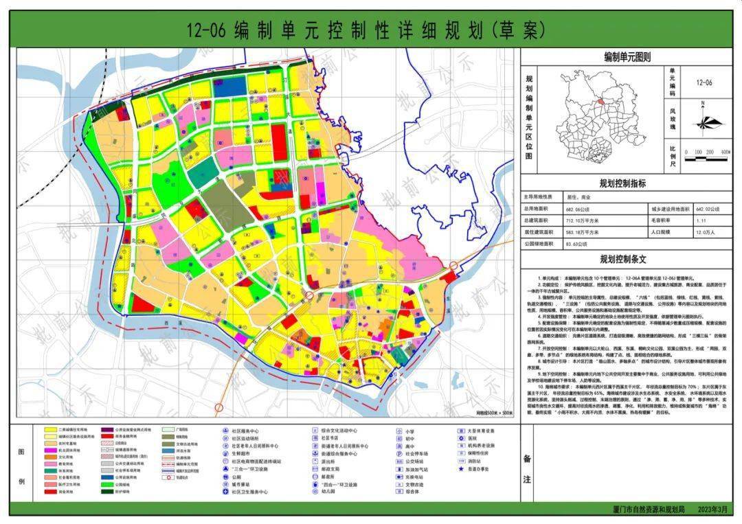 两大规划草案涉及片区均位于同安区