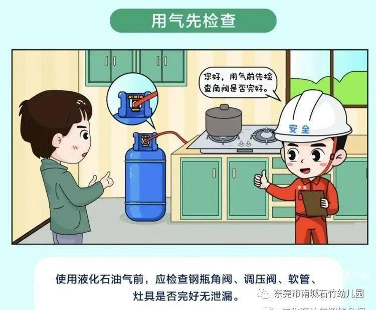 安全用"气",防范未"燃"--石竹幼儿园燃气安全知识宣传_煤气罐_设施