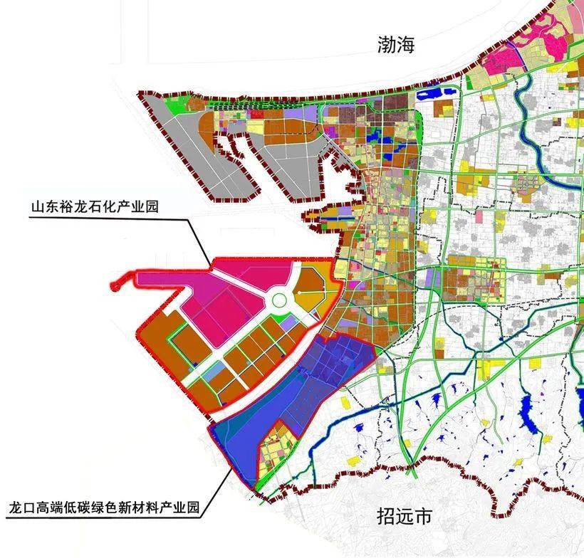 龙口新区未来规划图图片