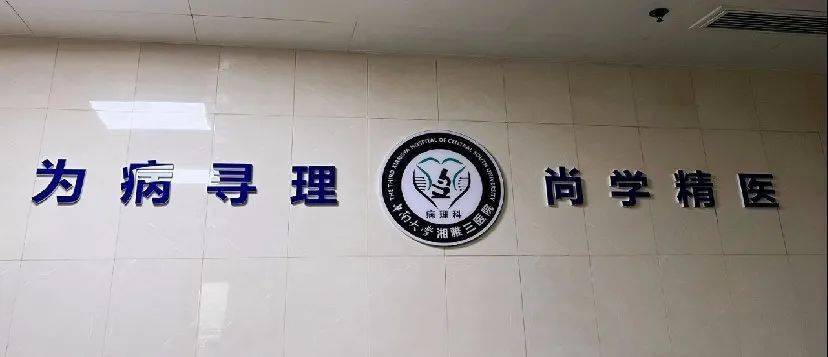 文化墙展示病理科面积有限,布局较拥挤;但在有限的空间内,科室为全体