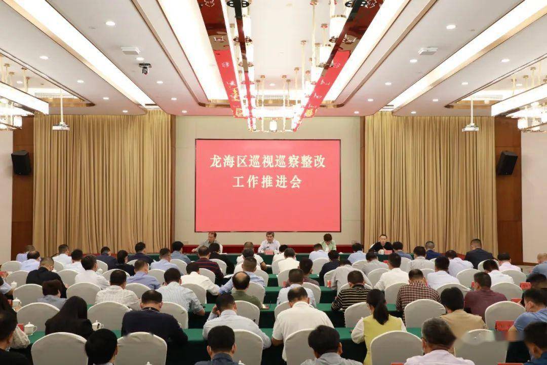 龙海:以更高站位更实举措更强担当做好巡视巡察"后半篇"文章_整改