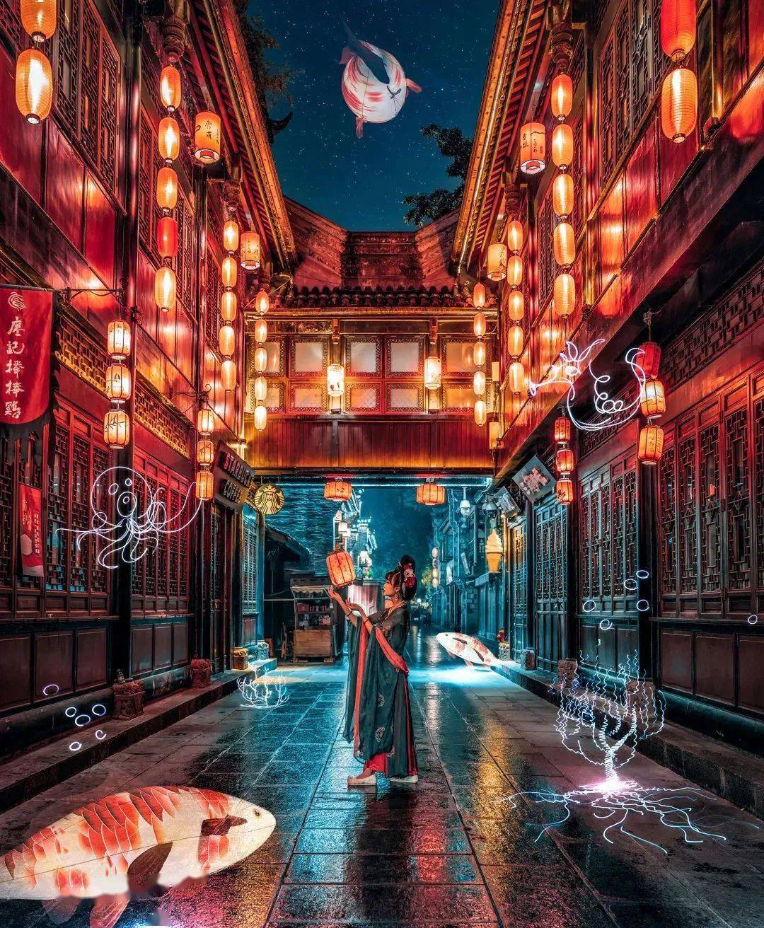 他用"光绘"作品拿到了阿联酋10年黄金签证!_王思博_艺术_中国