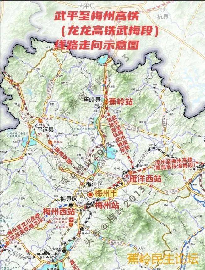 双龙高铁最新线路图图片