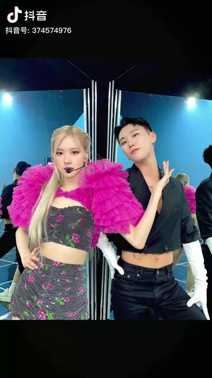 瘦了20斤!好久没有见到blackpink rose 反向变身