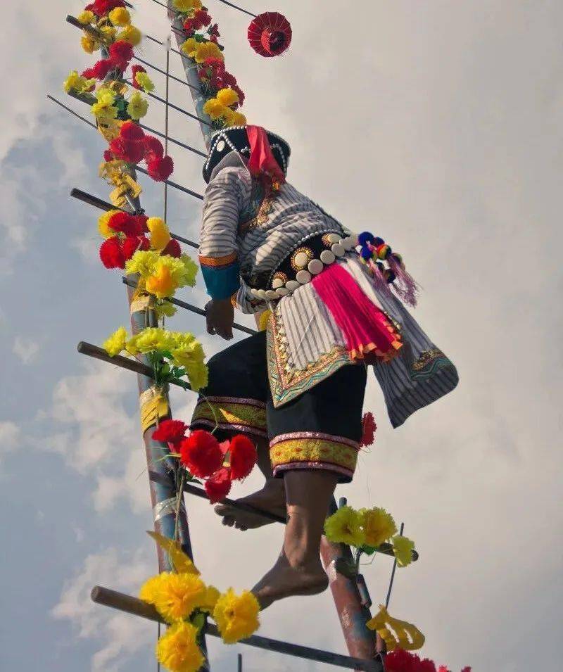 云南少数民族廉洁文化61傈僳族篇‖刀杆节—纪念清廉的"白马将军"