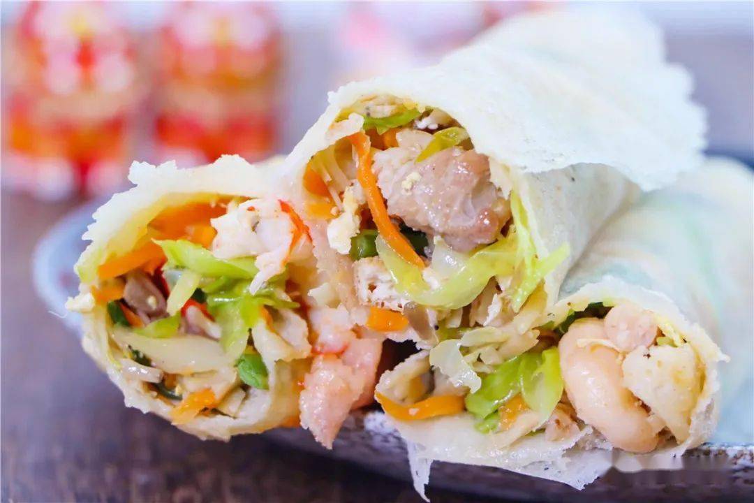 漳州春卷真好吃!三种口味!开了10年的店!送到你家的"春卷大餐"!