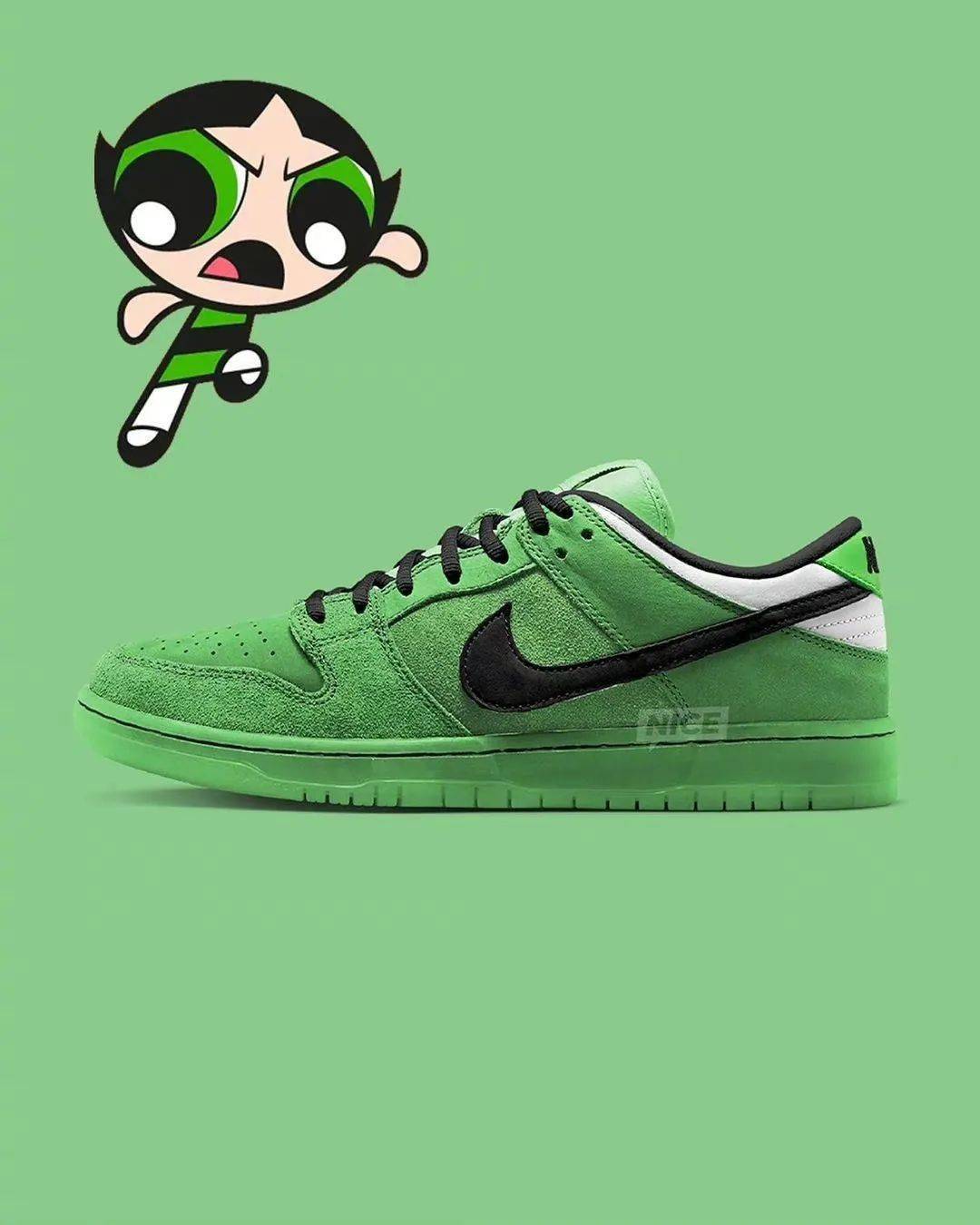 GOTO专栏」飞天小女警！The Powerpuff Girls x Nike SB Dunk Low 年底