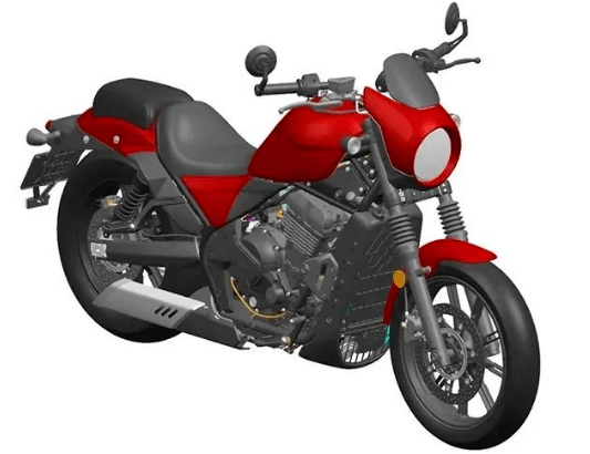 摩托莫里尼650太子巡航车亮相.