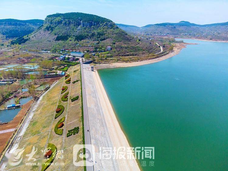 这就是枣庄|山青水绿,实拍春雨洗礼后的周村水库_周边_碧波_水汽