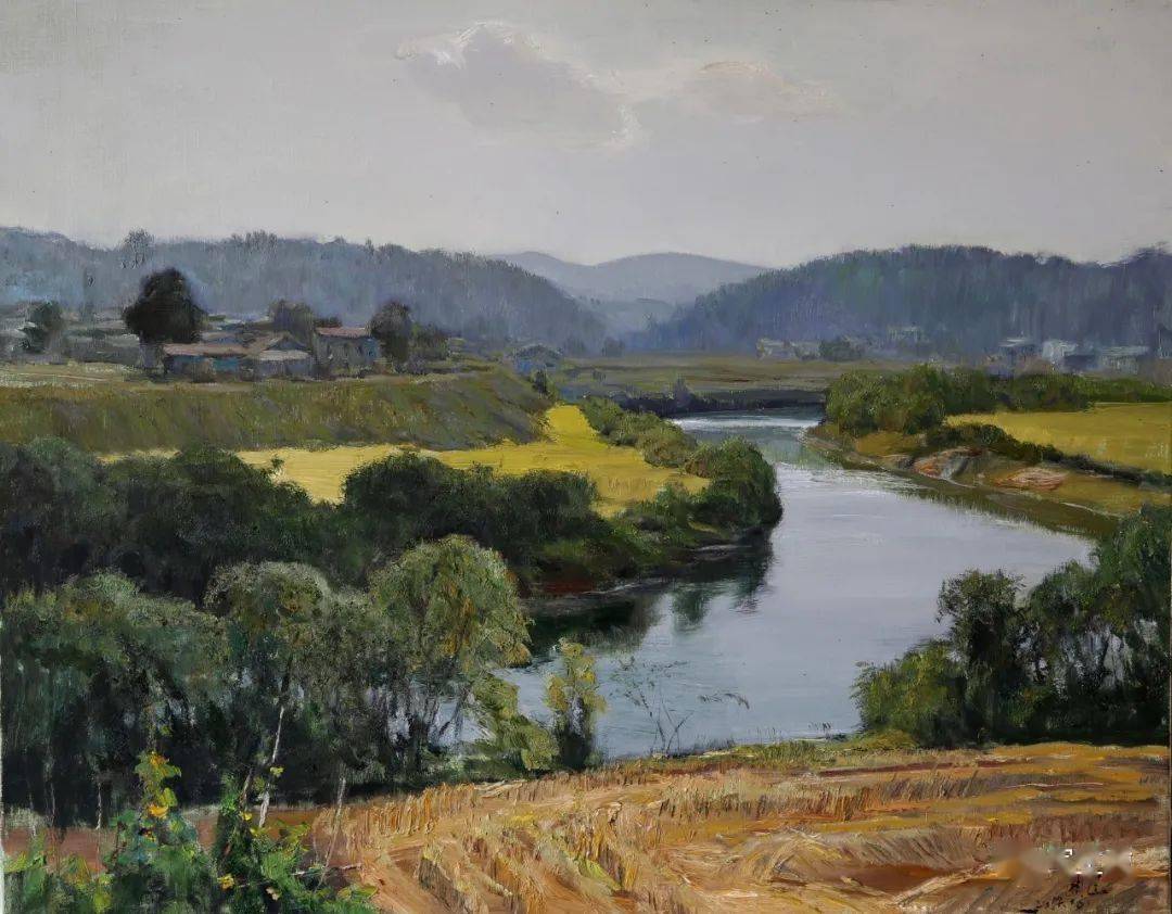 【写生】曲湘建:对景写生——要忠于自己的眼睛,对心灵忠诚_cm_油画