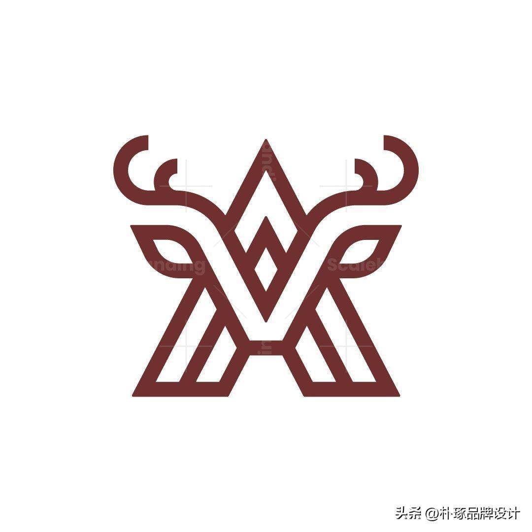 鹿设计logo图片