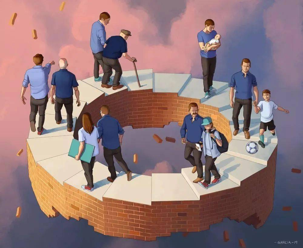 老外的一组讽刺插画,揭露社会现象,网友:内容太真实!_工作_新闻_当代