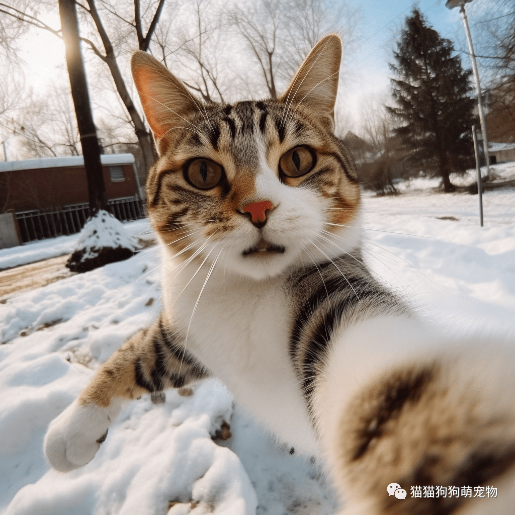 猫咪自拍视角图片