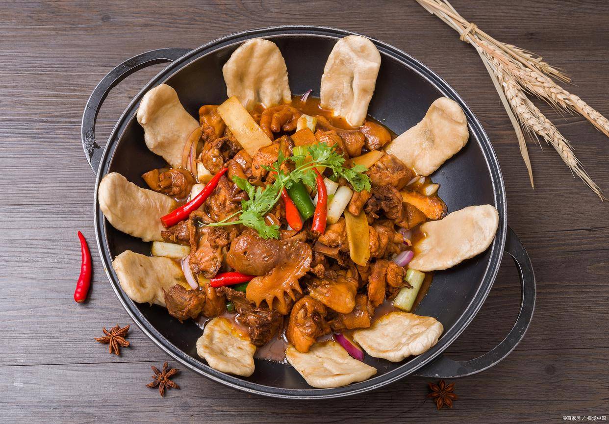 湖南特色美食地锅鸡_地方_中草药_传统