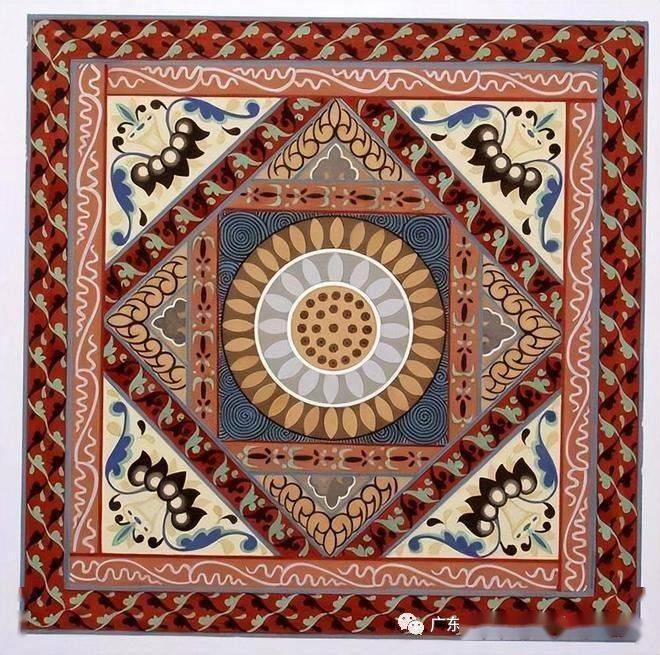 敦煌莫高窟,隋朝藻井纹样装饰艺术,文化渊源_河西_西域_历史舞台