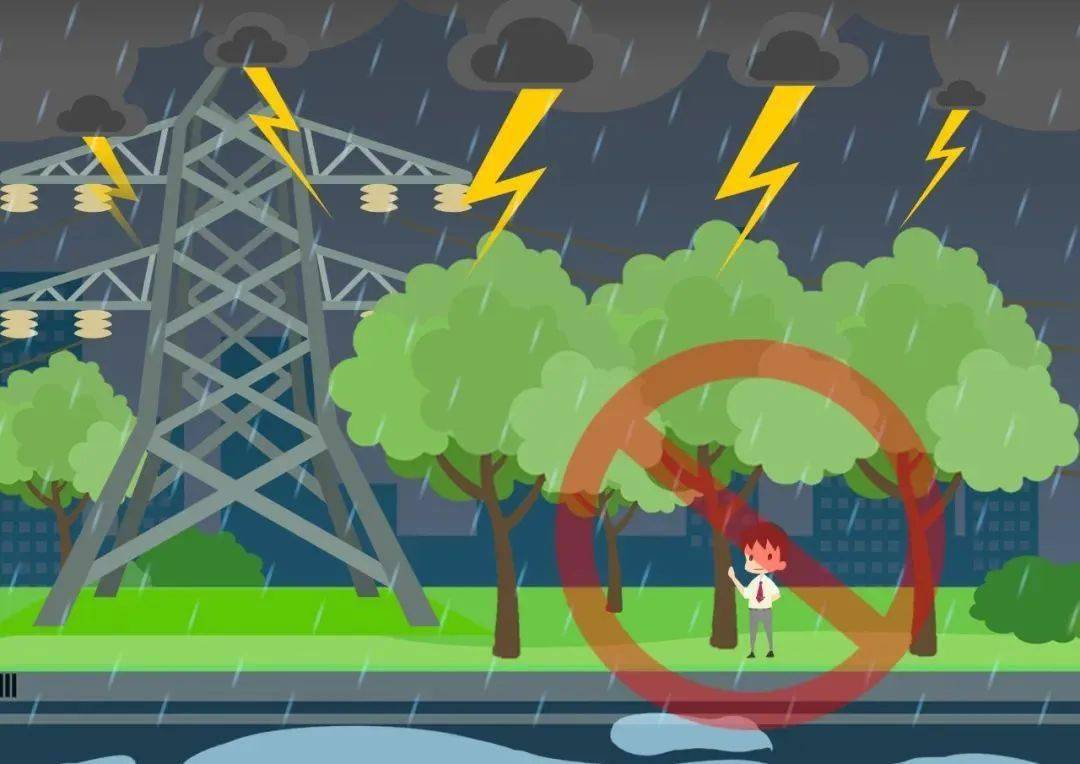 强雷雨天气已上线,用电安全需谨记_暴雨_电线_指南