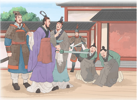 赵奢面不改色,据理力争说道:"您在赵国是贵公子,却纵容您的家臣不遵律