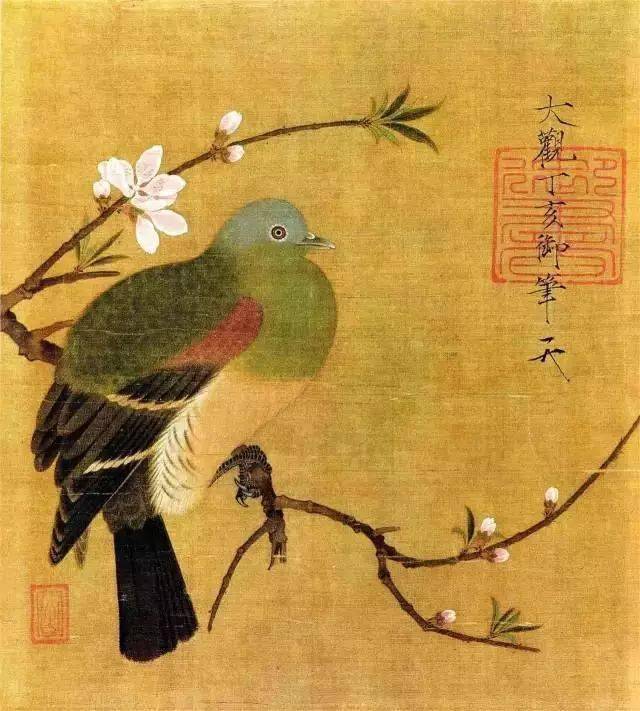 宋徽宗画鸟有绝招！难怪张大千说花鸟宋朝最好！（高清）_搜狐网