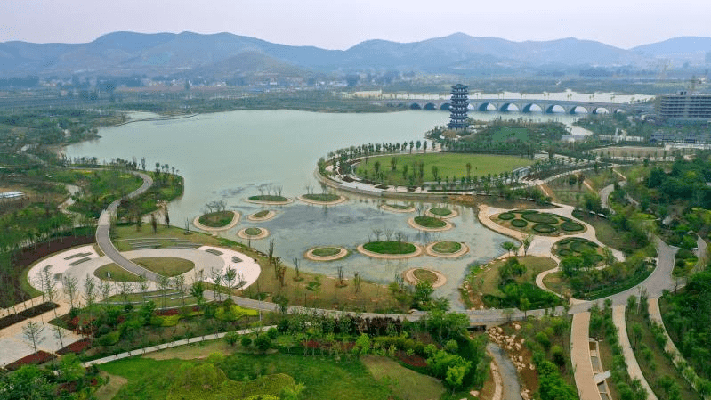 萧县岱湖公园邀请你来露营啦!_草坪_空间_自然