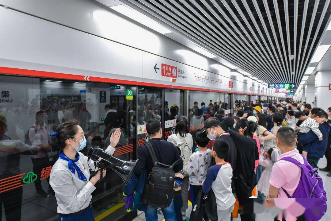 5月1日福州地铁日客流量超110万人次,创历史新高!_服务_组织_乘客