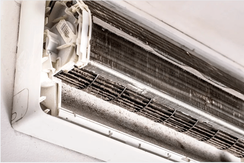 空调:你再不洗我就要喷毒气了!_清洗剂_净狮_灰尘