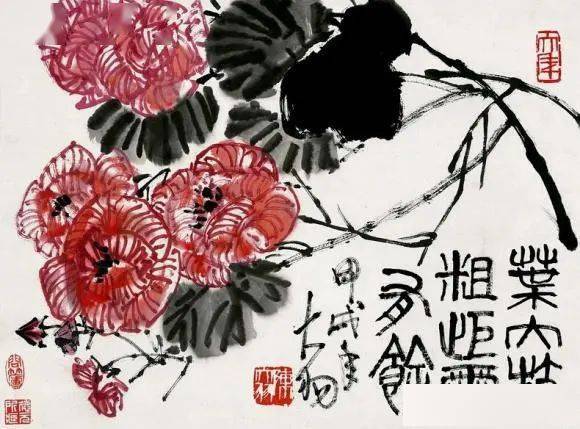 【艺术世界】陈大羽作品欣赏_大写意_笔墨_书法