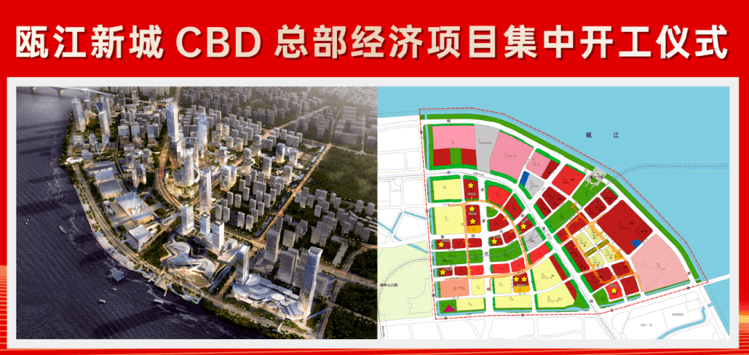 瓯江新城cbd总部经济项目集中开工!_企业_温州_微信