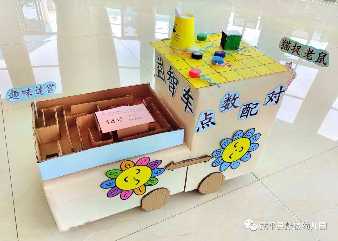 武平县鼓楼幼儿园举行数学玩教具制作比赛暨课题研究活动