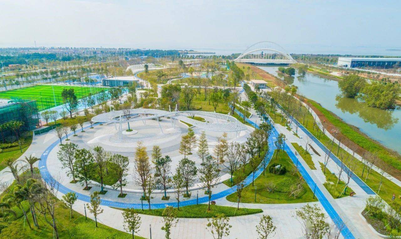 东莞滨海湾:调研绿美生态建设,以林长制推动林长治_公园_文体_长廊
