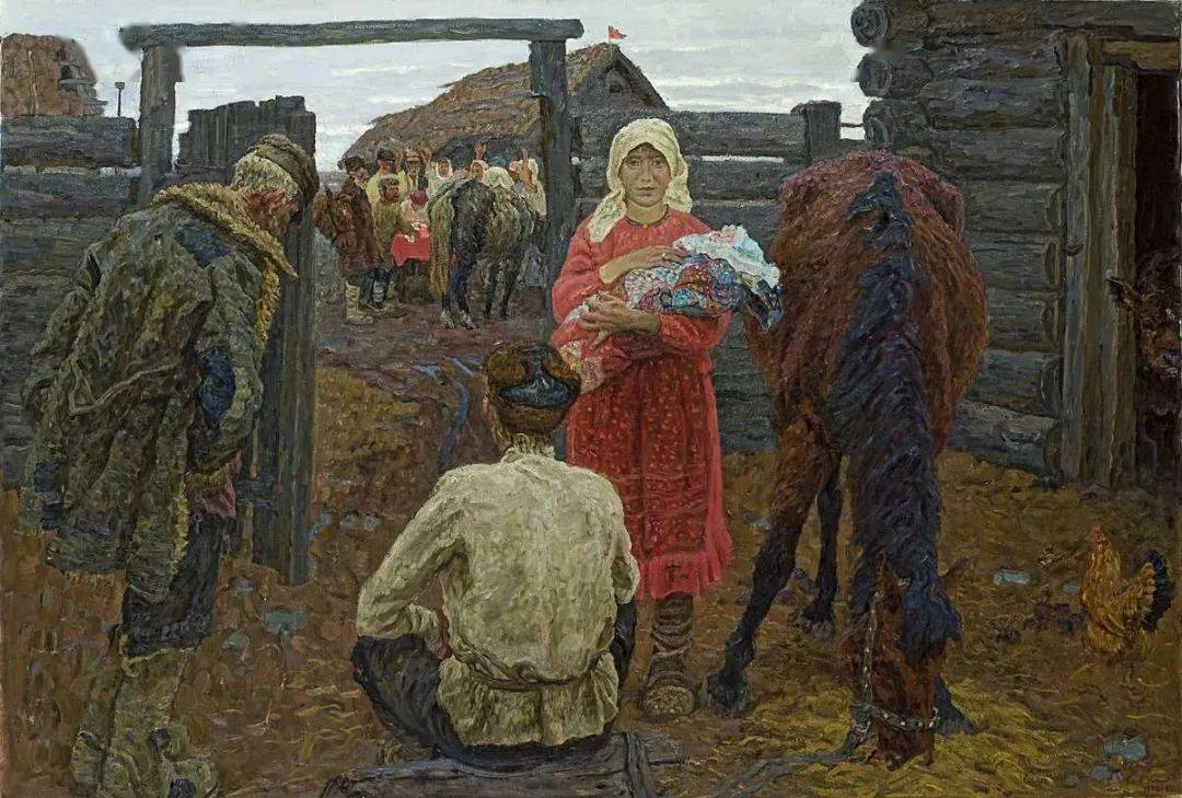 【艺术】苏联艺术家特卡乔夫兄弟的作品_俄罗斯_油画_绘画