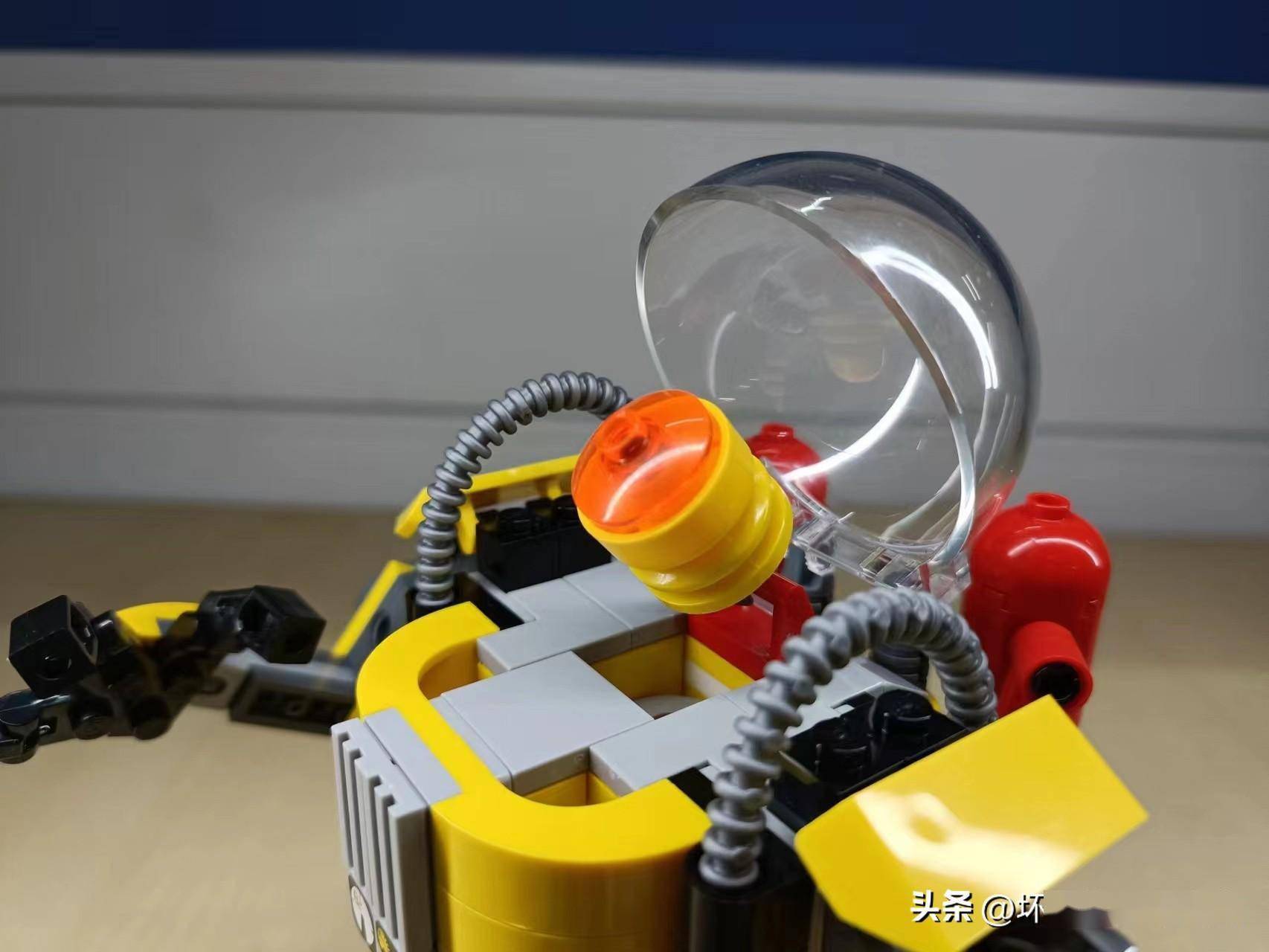 测评乐高31090creator水下机器人小小的很可爱