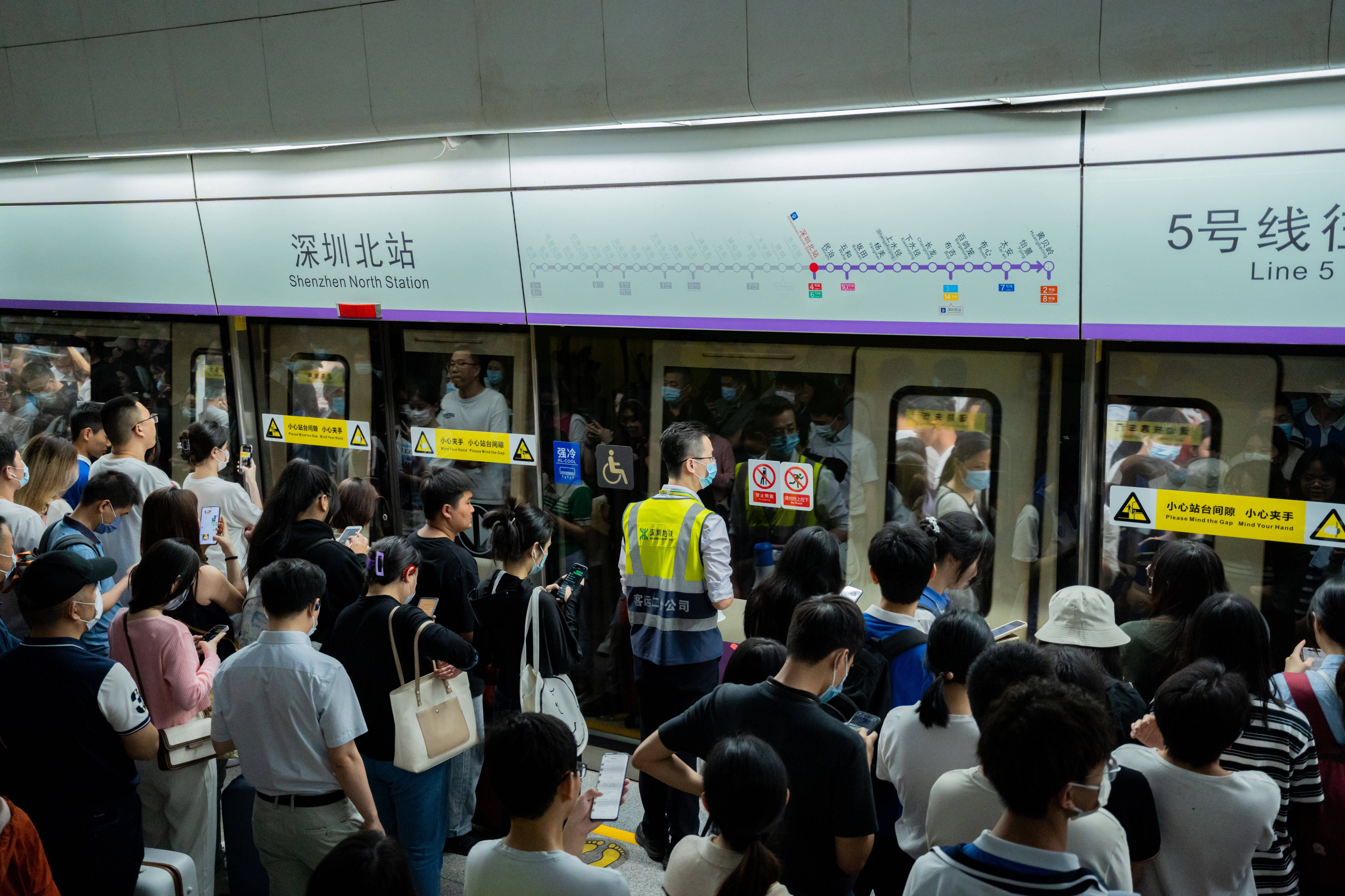 深圳地铁真实图片图片