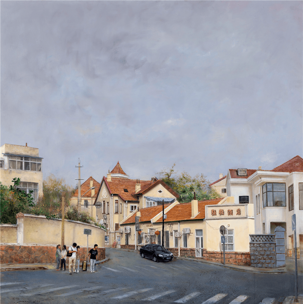 (油画)第八届全国画院美展作品欣赏_cm_展览_河北