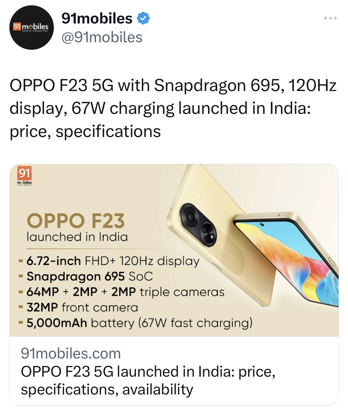 f23 91mobiles