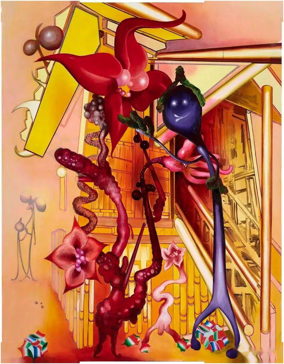 苏珊99库恩:穿越与并置_作品_元素_空间