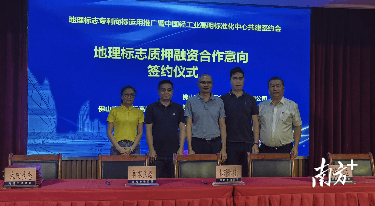 全市首笔！佛山农商银行发放“三洲黑鹅”地理标志质押贷款_搜狐网