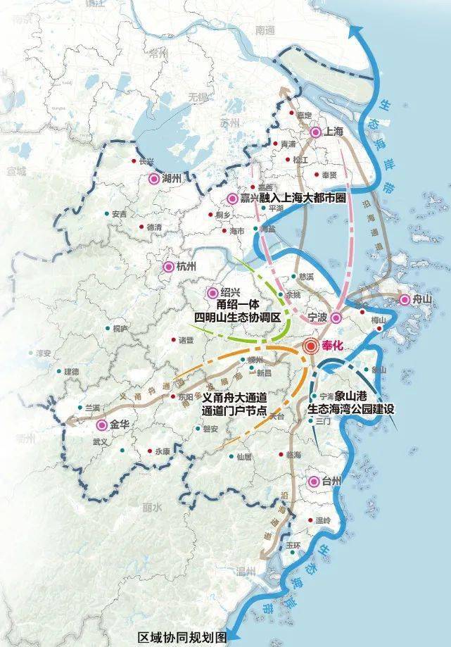 宁波奉化区,象山县,宁海县国土空间总规草案出炉_发展_街道_建设