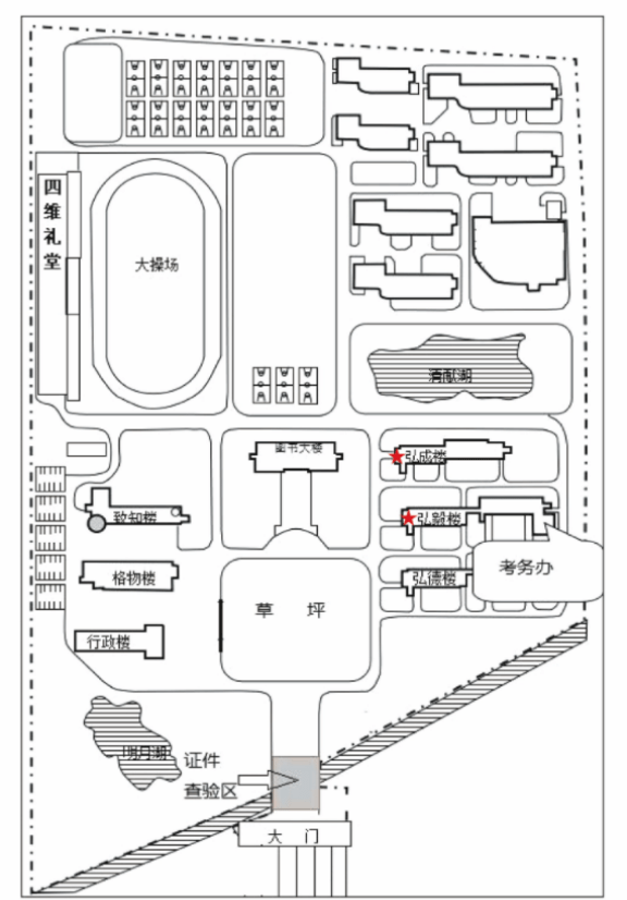 台州一中地图图片